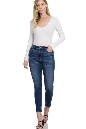 Zenana high waist skinny jeans